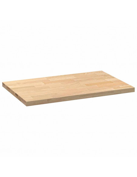 Piano di Lavoro Cucina 100x63,5x4 cm Legno Massello Rovere