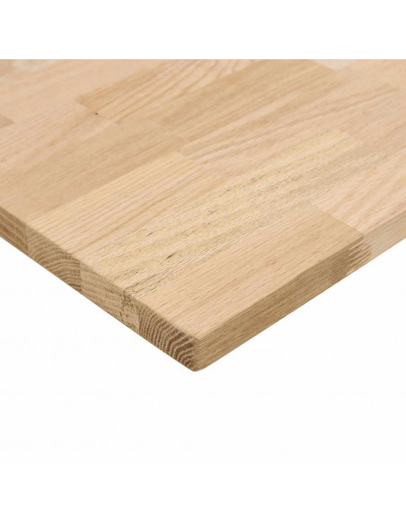 Piano di Lavoro Cucina 120x63,5x2,7 cm Legno Massello Rovere