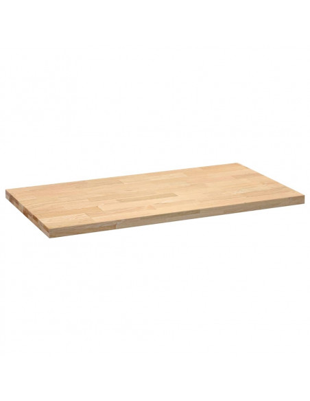 Piano di Lavoro Cucina 120x63,5x4 cm Legno Massello Rovere