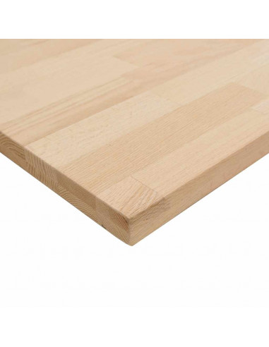 Piano di Lavoro Cucina 120x63,5x4 cm Legno Massello Rovere