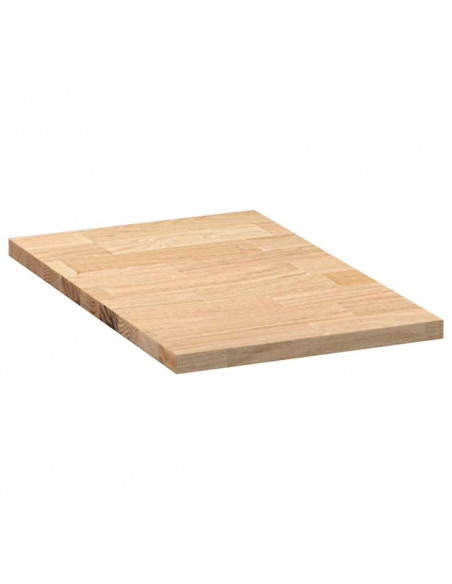 Piano di Lavoro Cucina 40x63,5x2,7 cm Legno Massello Rovere
