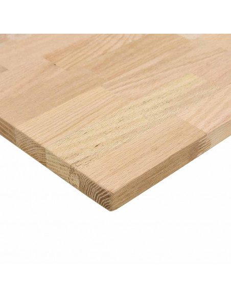 Piano di Lavoro Cucina 40x63,5x2,7 cm Legno Massello Rovere
