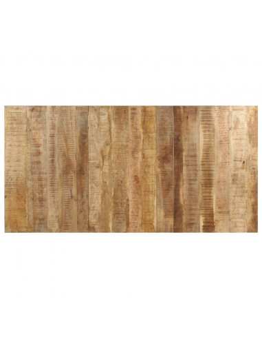 Tavolo da Pranzo 200x100x76 cm in Legno di Mango Grezzo