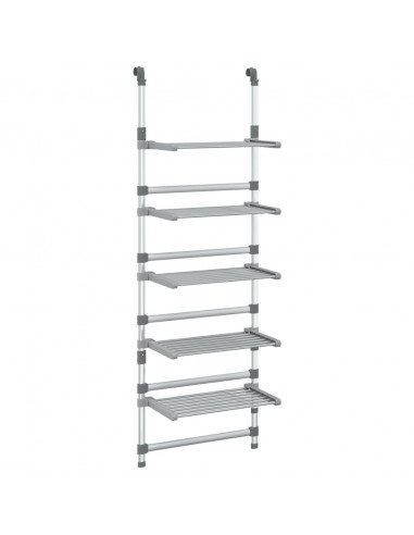 Stendibiancheria Pensile a 5 Livelli in Alluminio