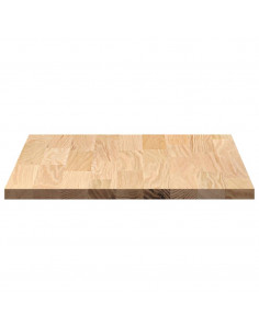 Piano di Lavoro Cucina 80x63,5x2,7 cm Legno Massello Rovere
