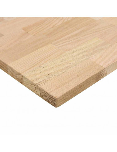 Piano di Lavoro Cucina 80x63,5x2,7 cm Legno Massello Rovere