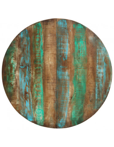 Tavolo da Pranzo 110x75 cm in Legno Massello di Recupero