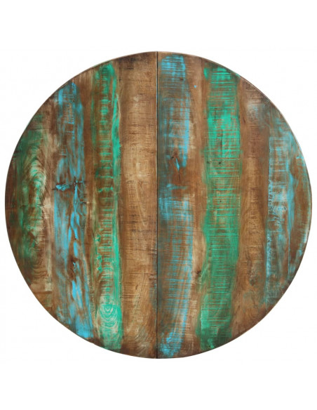 Tavolo da Pranzo 110x75 cm in Legno Massello di Recupero