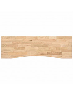 Piano Scrivania 160x50x2,5 cm Rovere Massello Non Trattato