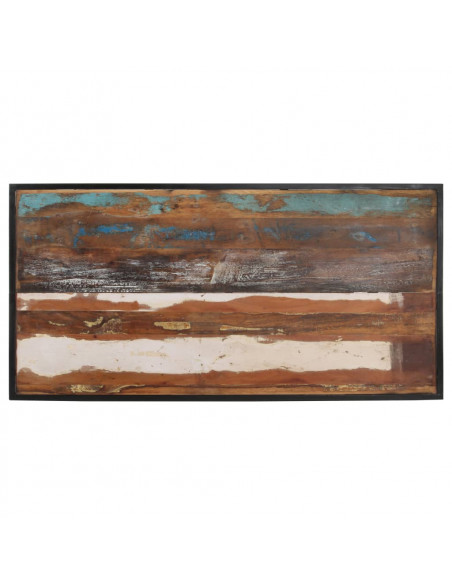 Tavolo da Pranzo 140 cm in Legno Massello di Recupero