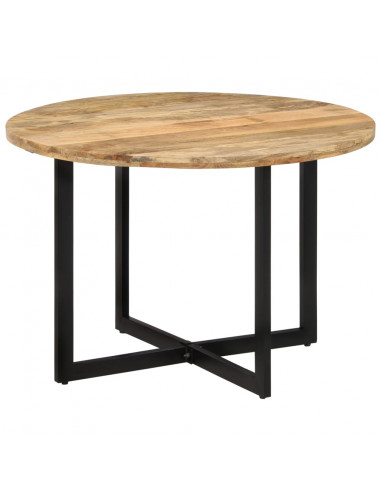 Tavolo da Pranzo 110x75 cm in Legno Massello di Mango