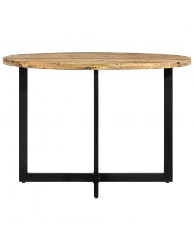 Tavolo da Pranzo 110x75 cm in Legno Massello di Mango