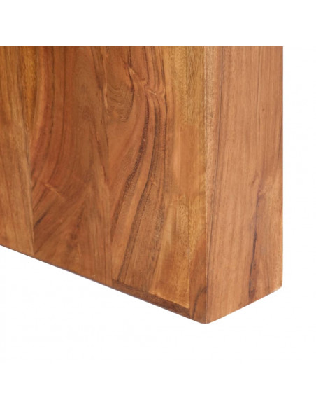 Tavolo da Pranzo 180x90x75 cm in Legno Massello di Acacia