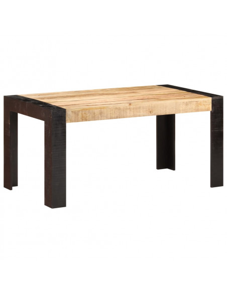 Tavolo da Pranzo 160x80x76 cm in Legno Massello di Mango