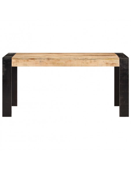 Tavolo da Pranzo 160x80x76 cm in Legno Massello di Mango