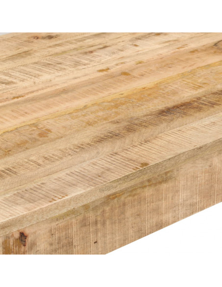 Tavolo da Pranzo 160x80x76 cm in Legno Massello di Mango