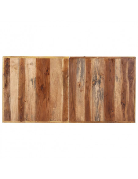 Tavolo da Pranzo 140x70x75 cm Legno Massello con Finitura Miele