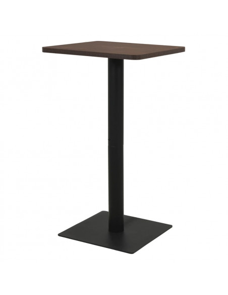 Tavolo da Bistrot Cenere Scuro 60x60x107 cm