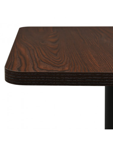 Tavolo da Bistrot Cenere Scuro 60x60x107 cm