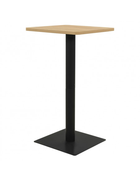 Tavolo da Bistrot Colore Rovere 50x50x107 cm