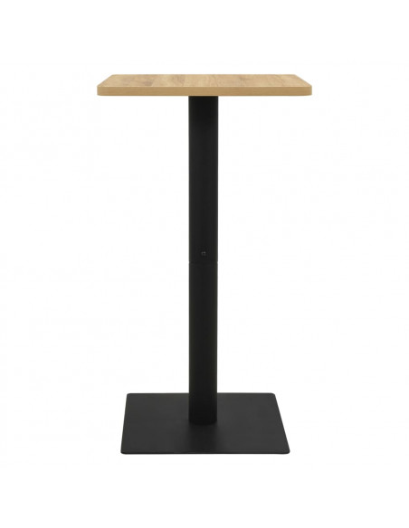 Tavolo da Bistrot Colore Rovere 50x50x107 cm