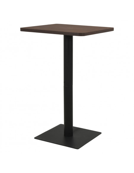 Tavolo da Bistrot Cenere Scuro 78,5x78,5x107 cm