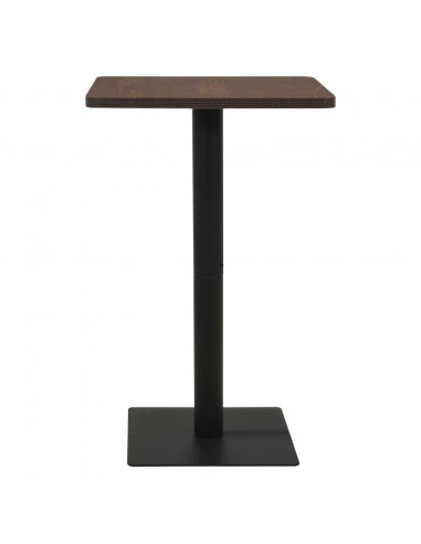 Tavolo da Bistrot Cenere Scuro 78,5x78,5x107 cm