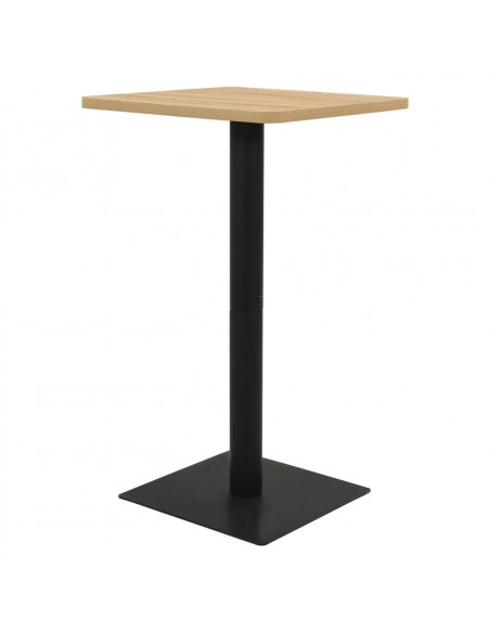 Tavolo da Bistrot Colore Rovere 70x70x107 cm