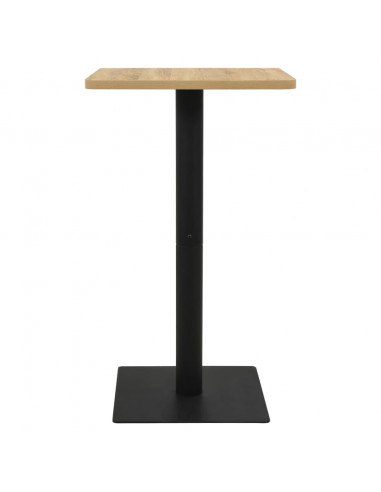 Tavolo da Bistrot Colore Rovere 70x70x107 cm