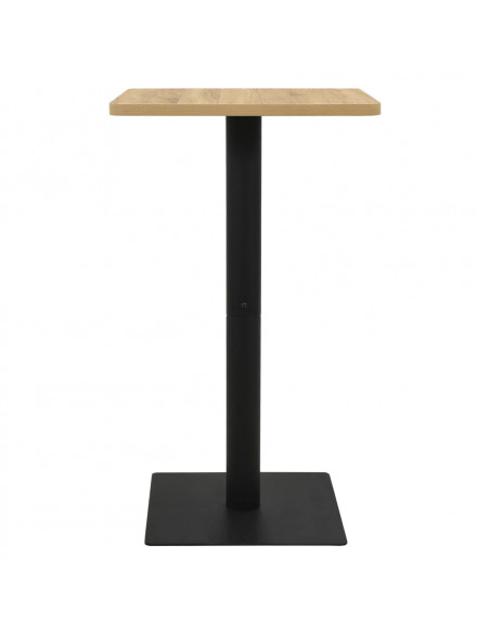 Tavolo da Bistrot Colore Rovere 70x70x107 cm