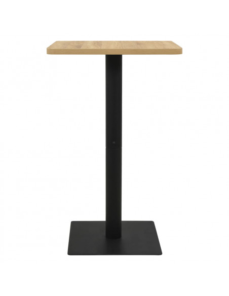 Tavolo da Bistrot Colore Rovere 78,5x78,5x107 cm