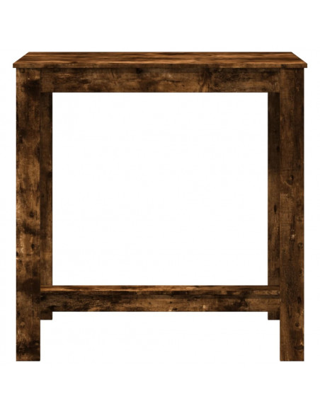 Tavolo Bar Rovere Artigianale 102x50x103,5 cm Legno Multistrato