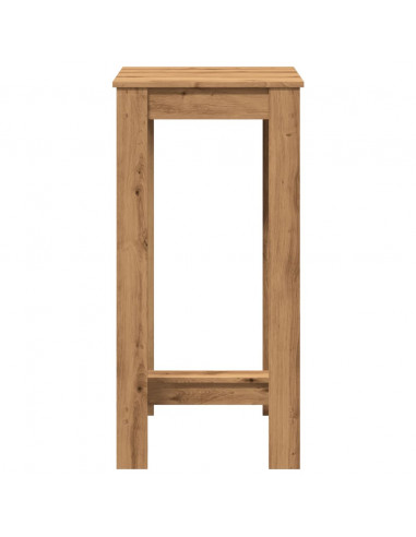 Tavolo Bar Rovere Artigianale 51x50x103,5 cm Legno Multistrato