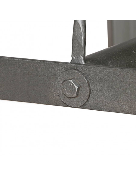 Tavolo da Bar in Teak Massello di Recupero 60x60x107 cm