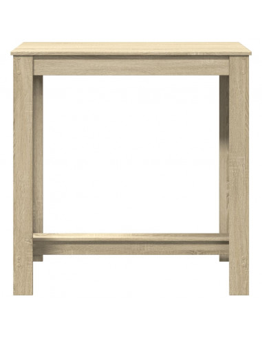 Tavolo da Bar Rovere Sonoma 102x50x103,5cm in Legno Multistrato