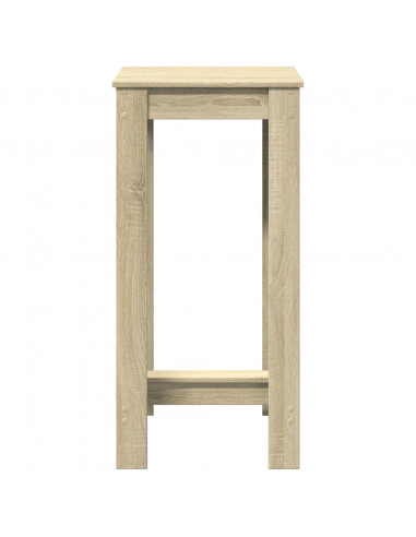 Tavolo da Bar Rovere Sonoma 51x50x103,5 cm in Legno Multistrato