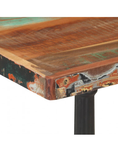 Tavolo da Bistrot 60x60x76 cm in Legno Massello di Recupero