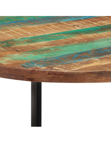 Tavolo da Pranzo 110x75 cm in Legno Massello di Recupero