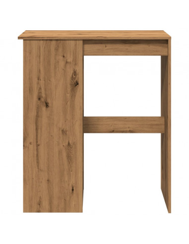 Tavolo Bar con Rastrelliera Rovere 90x47,5x103,5 cm Multistrato