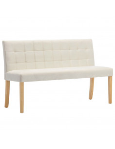 Panca 140 cm Crema in Velluto 2