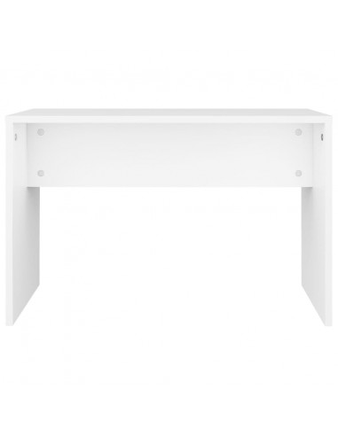 Sgabello da Toeletta Bianco 70x35x45 cm Legno Multistrato