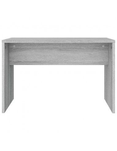 Sgabello da Toeletta Grigio Sonoma 70x35x45cm Legno Multistrato