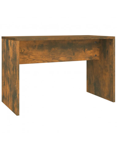 Sgabello da Toeletta Rovere Fumo 70x35x45 cm Legno Multistrato