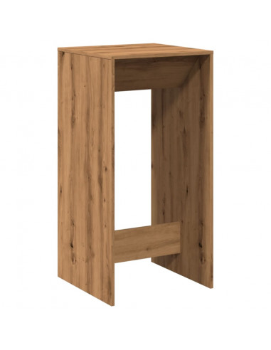 Tavolo Bar Rovere Artigianale 51x50x103,5 cm Legno Multistrato