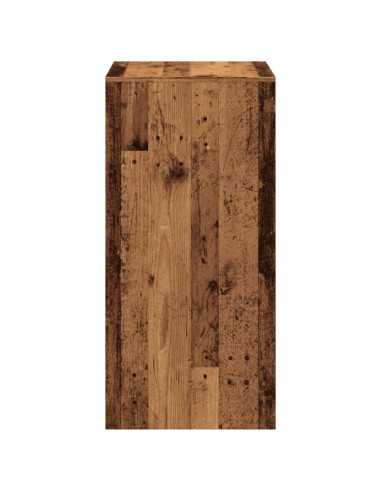 Tavolo da Bar Legno Antico 51x50x103,5 cm in Legno Multistrato