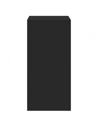 Tavolo da Bar Nero 51x50x103,5 cm in Legno Multistrato