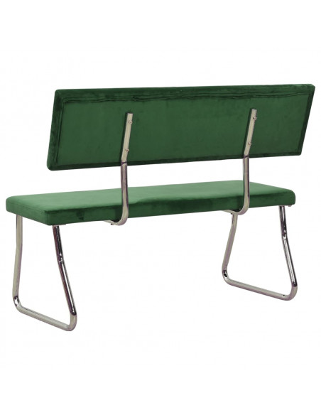 Panca 110 cm in Velluto Verde Scuro
