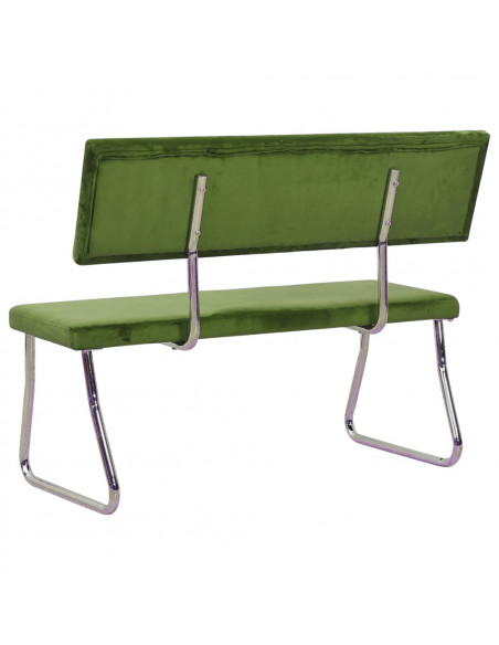 Panca 110 cm in Velluto Verde Chiaro