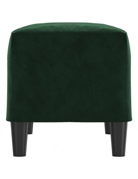 Panca Verde Scuro 70x35x41 cm in Velluto