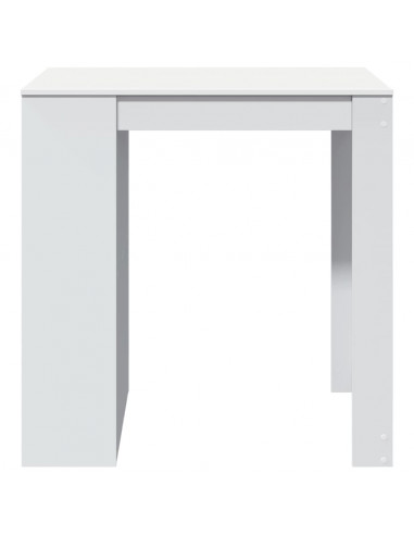 Tavolo da Bar Bianco 102x70x103,5 cm in Truciolato